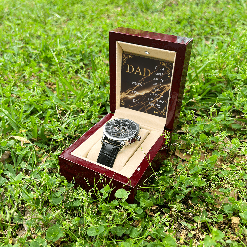 Elegant Open Work Watch for DAD