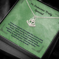 Silver anchor safe harbor pendant necklace with heart charm