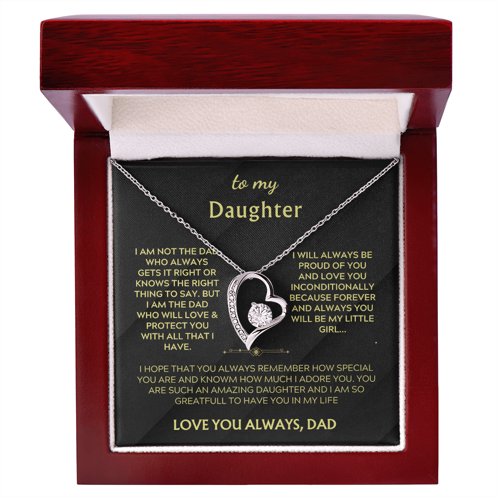 To My Daughter - Always Be Proud - From Dad