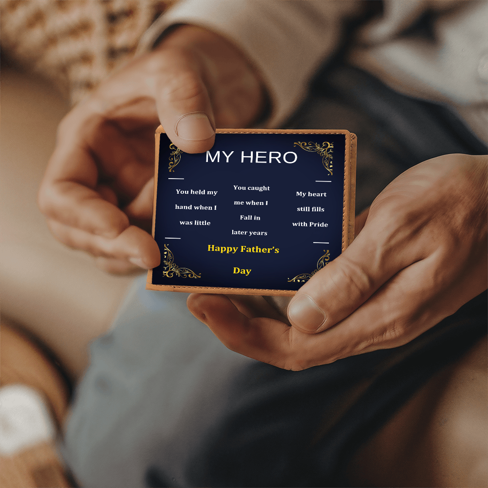 Graphic Leather Wallet for your HERO