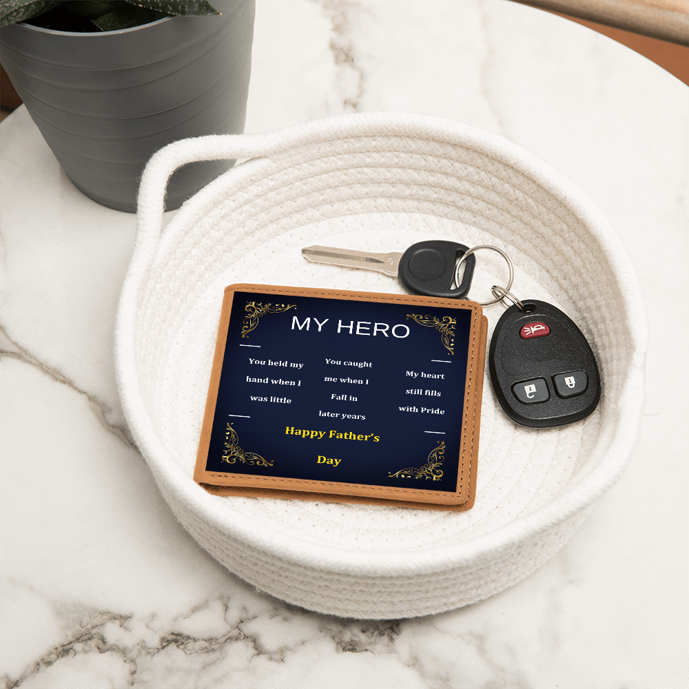 Graphic Leather Wallet for your HERO