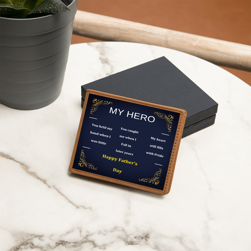 Graphic Leather Wallet for your HERO