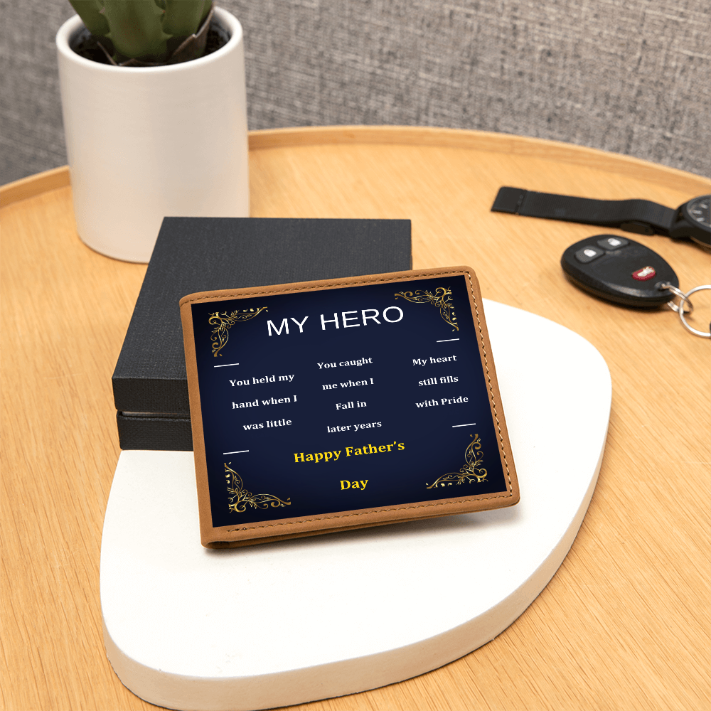 Graphic Leather Wallet for your HERO