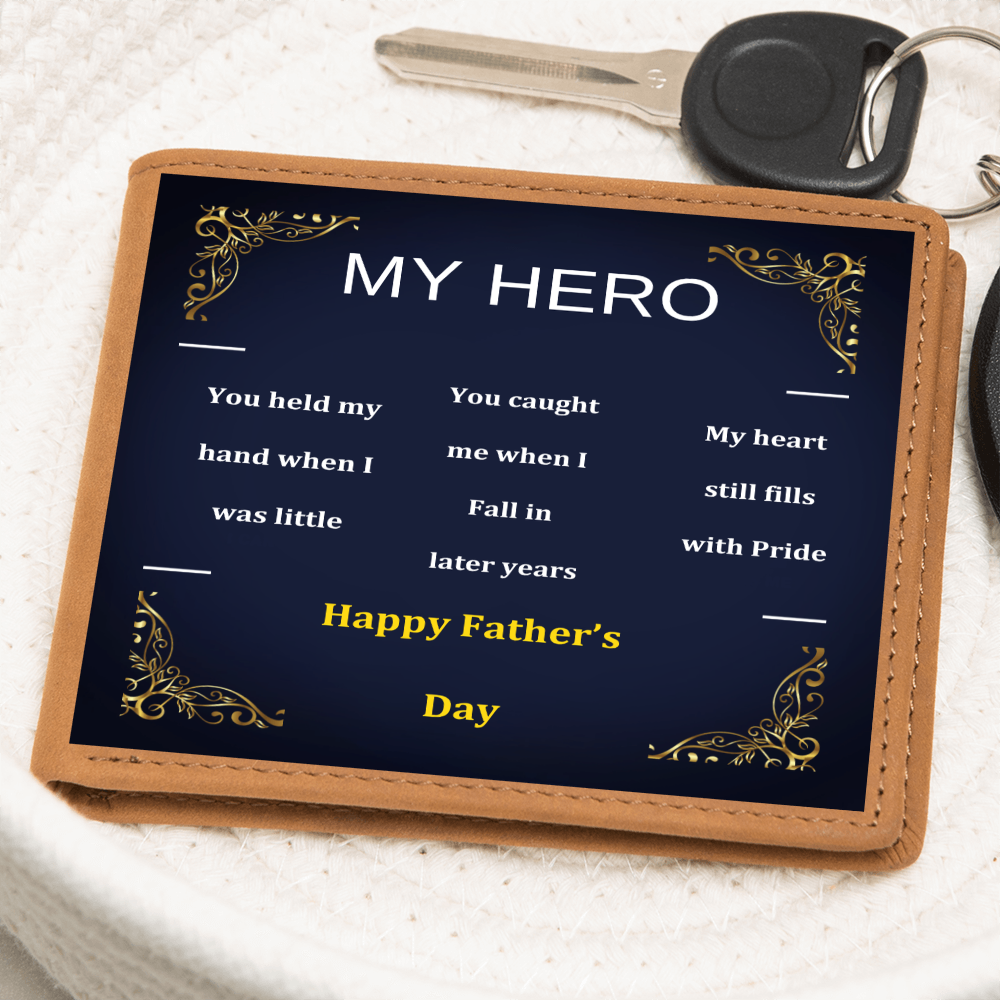 Graphic Leather Wallet for your HERO