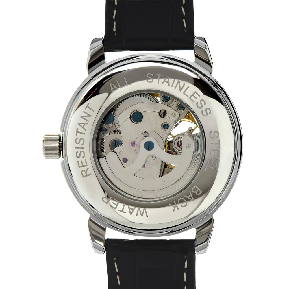 Elegant Open Work Watch for DAD - To the world you are just one man, but to me you are the World.