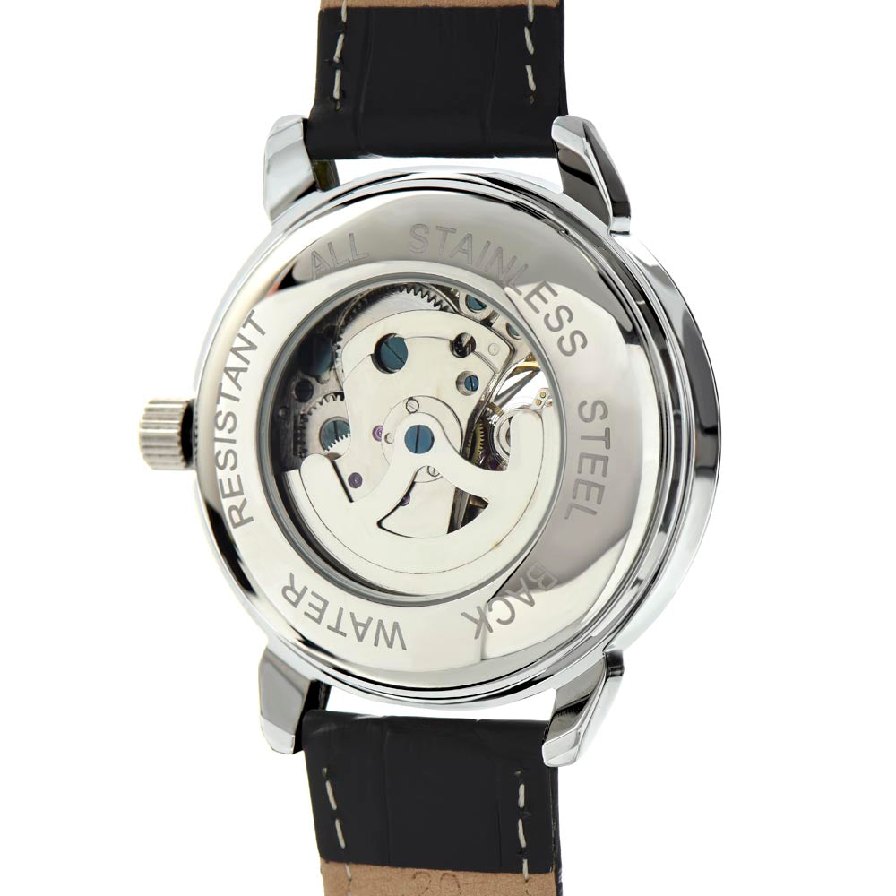 Elegant Open Work Watch for DAD - To the world you are just one man, but to me you are the World.