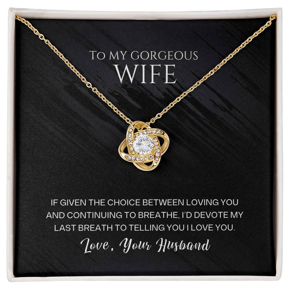 Gold-tone heart pendant necklace with pave stones on chain, in gift box