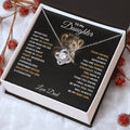 Silver-tone pendant necklace in gift box with round crown charm and chain