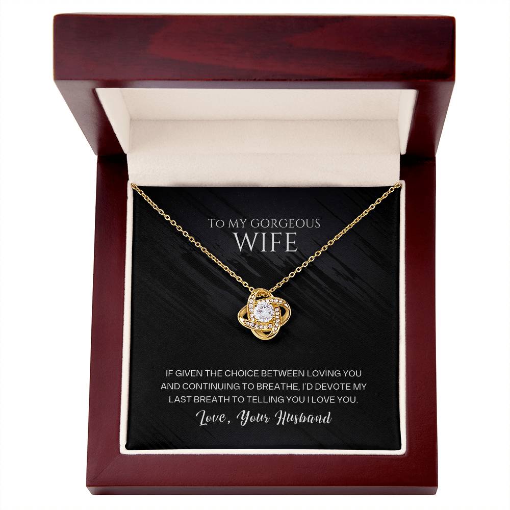 Gold-tone heart pendant necklace with pave stones in red gift box