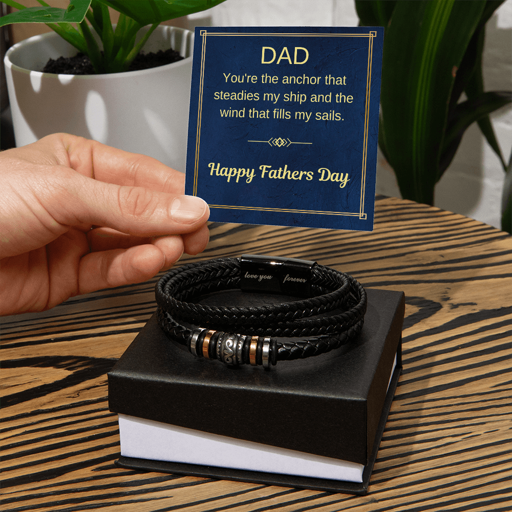 Men's Bracelet For an Happy Fathers Day Gift