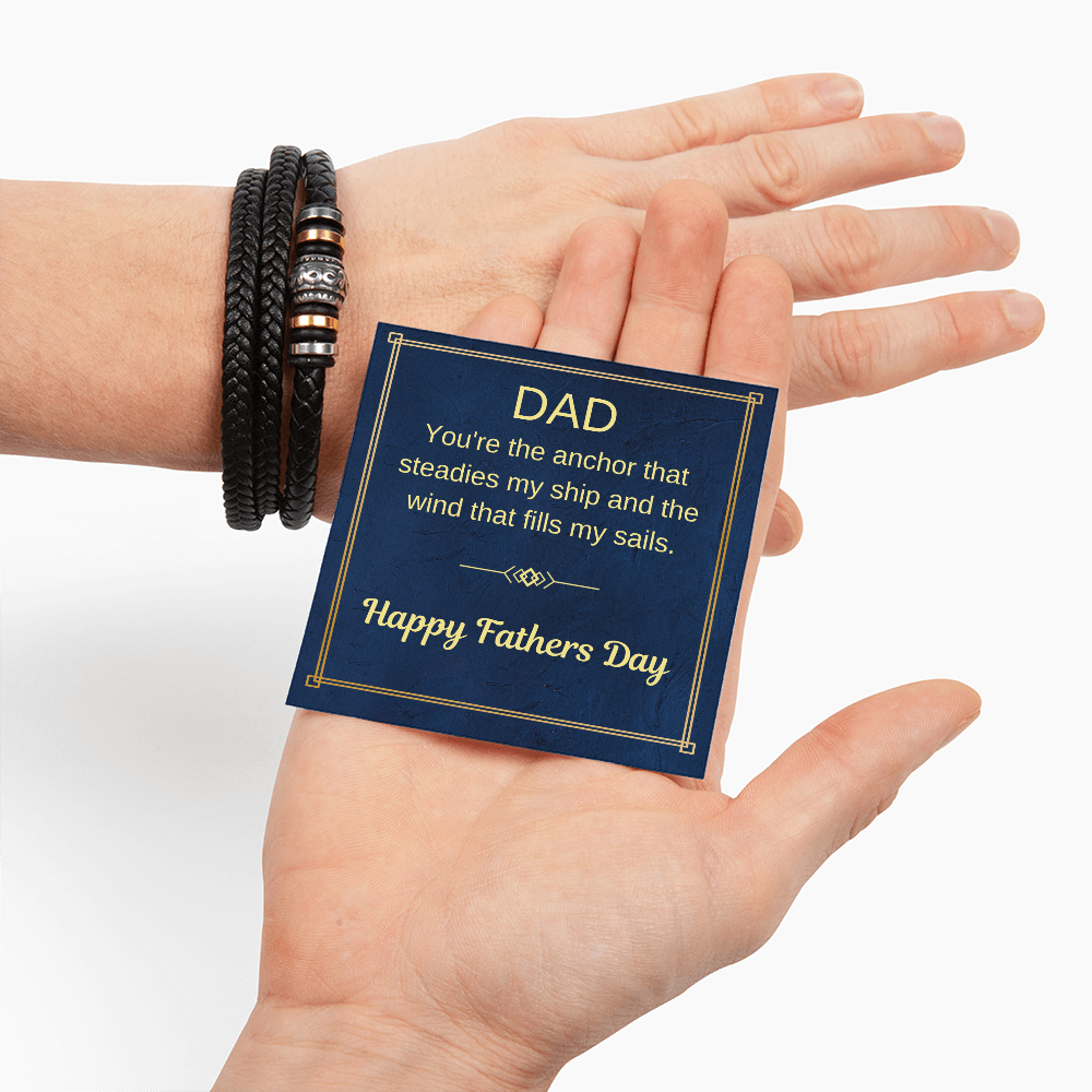 Men's Bracelet For an Happy Fathers Day Gift