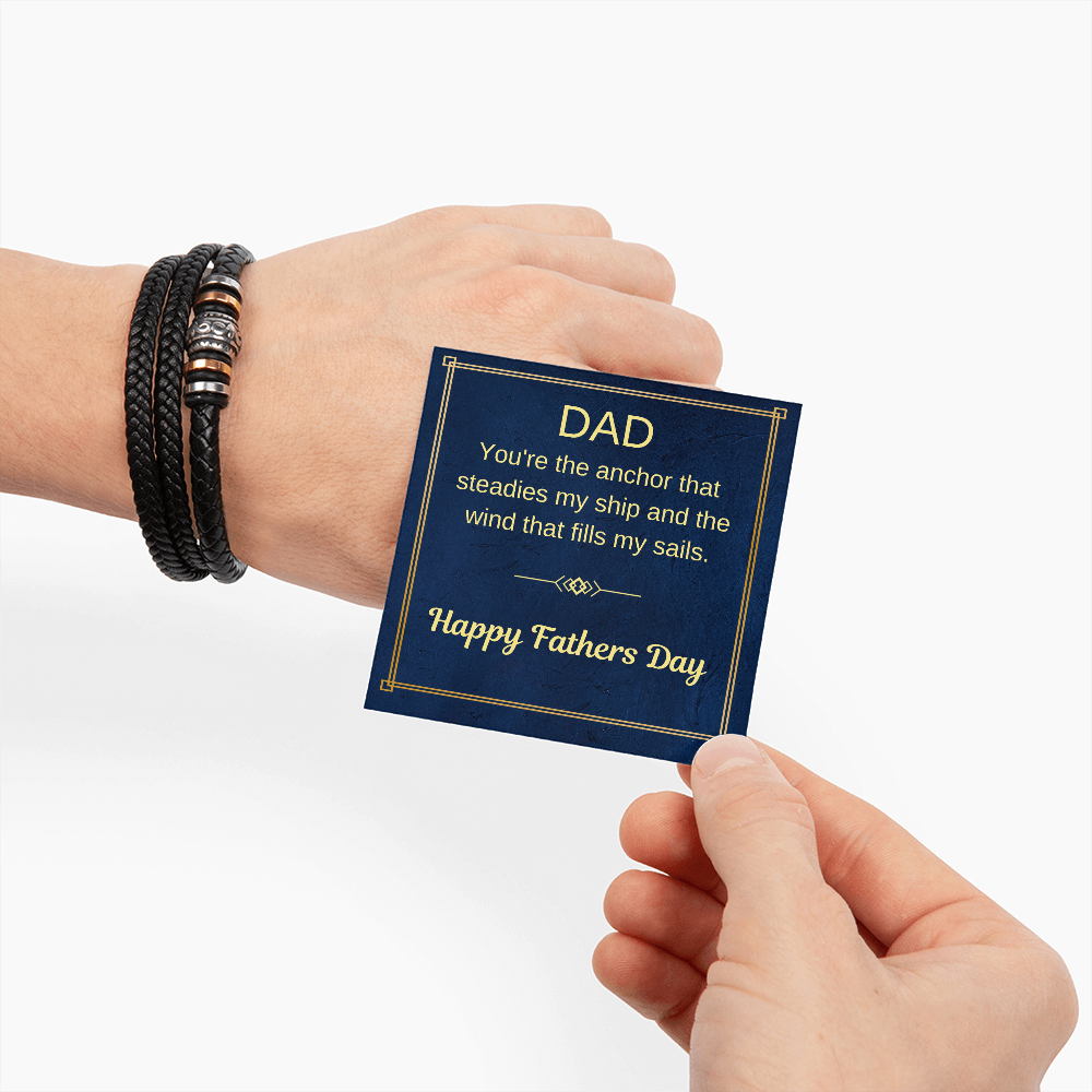 Men's Bracelet For an Happy Fathers Day Gift