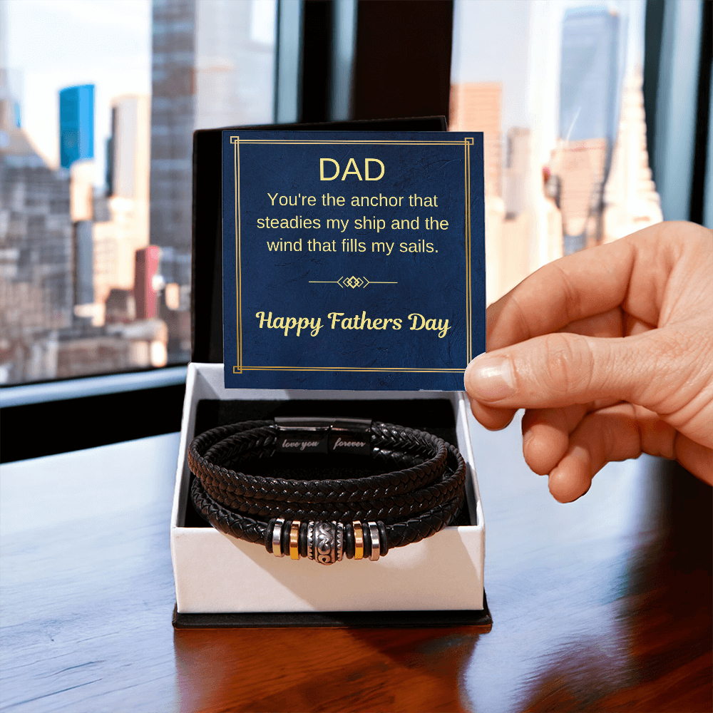 Men's Bracelet For an Happy Fathers Day Gift