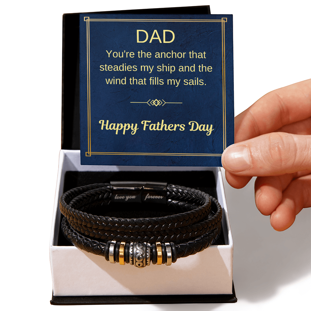 Men's Bracelet For an Happy Fathers Day Gift