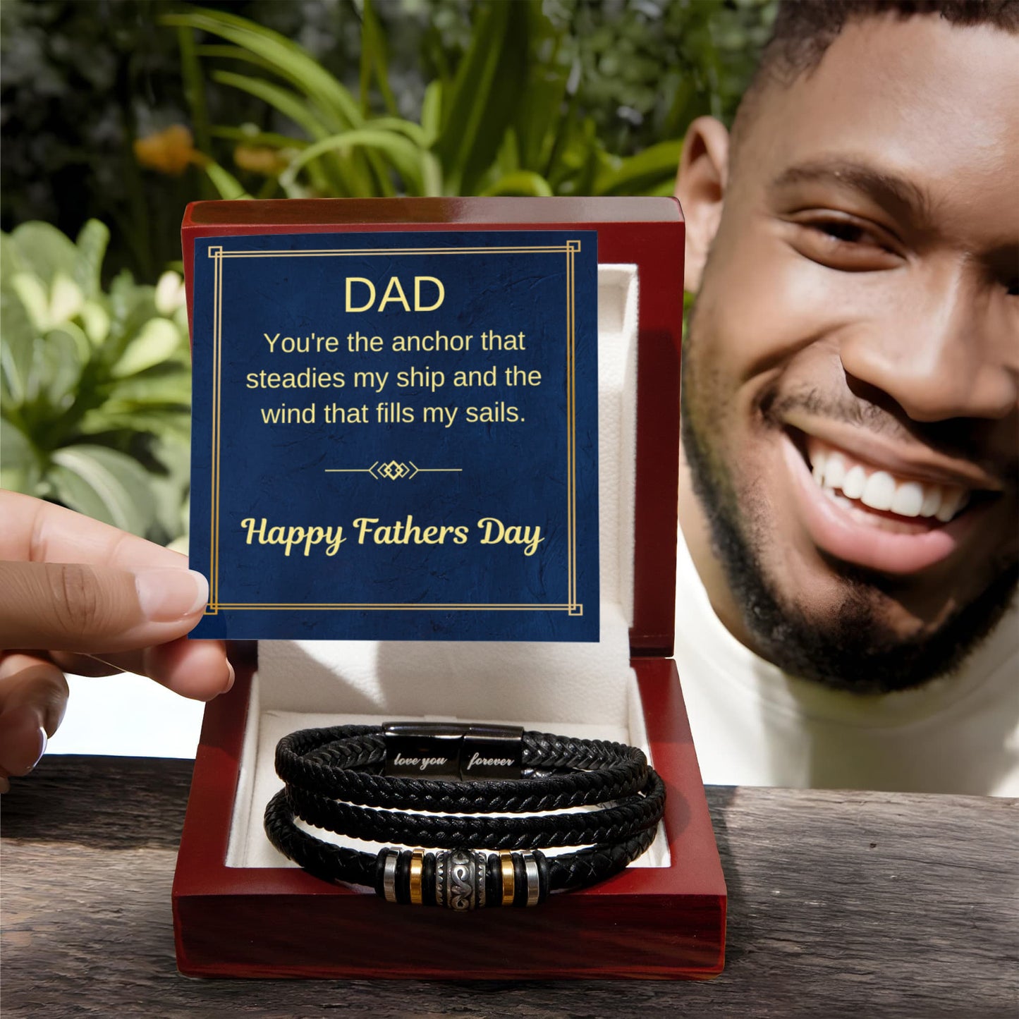 Men's Bracelet For an Happy Fathers Day Gift