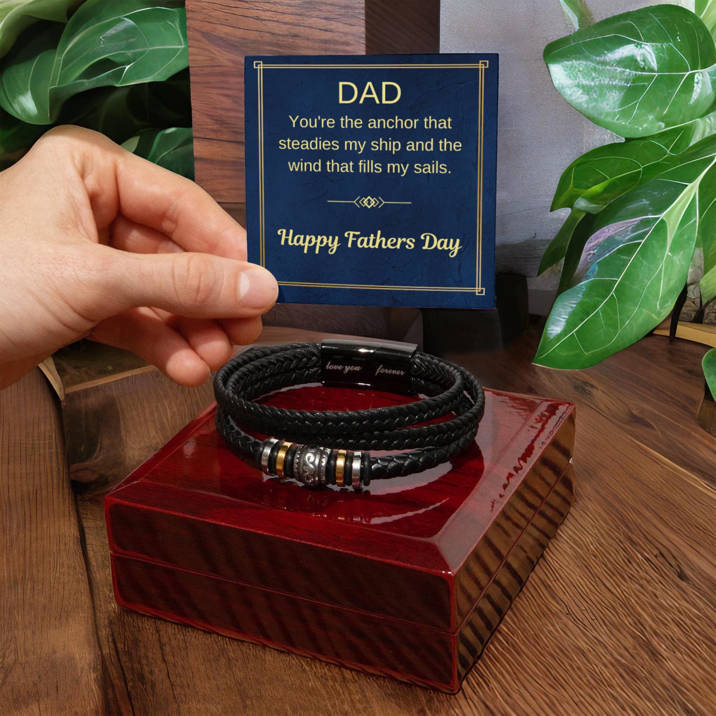 Men's Bracelet For an Happy Fathers Day Gift