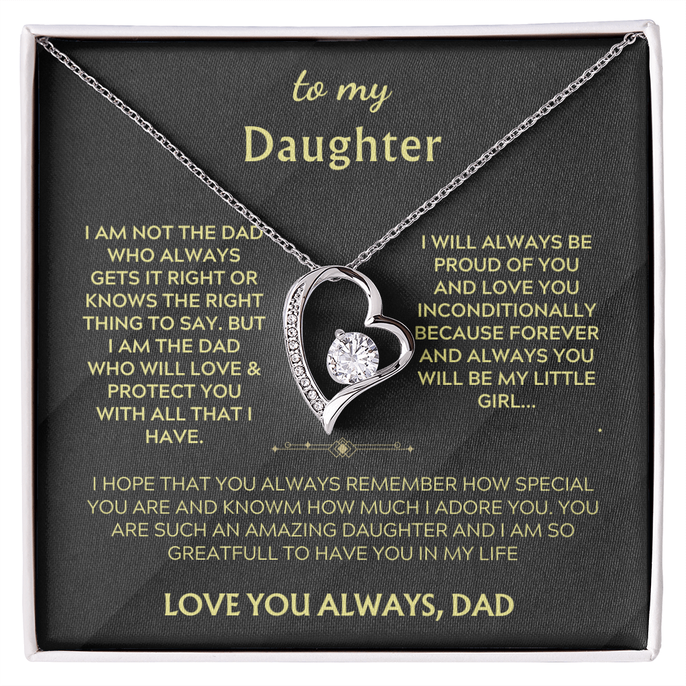 To My Daughter - Always Be Proud - From Dad