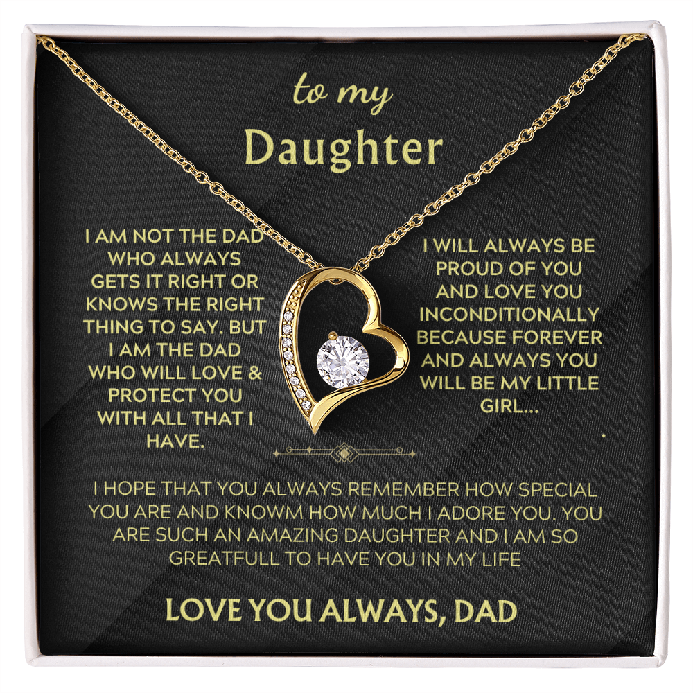 To My Daughter - Always Be Proud - From Dad